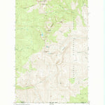 United States Geological Survey Mount Roothaan, ID (1967, 24000-Scale) digital map