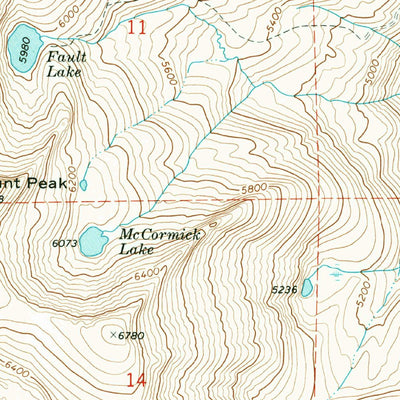 United States Geological Survey Mount Roothaan, ID (1967, 24000-Scale) digital map