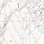 United States Geological Survey Mount Rose NE, NV (1969, 24000-Scale) digital map