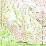 United States Geological Survey Mount Rose NE, NV (1969, 24000-Scale) digital map