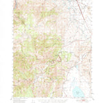 United States Geological Survey Mount Rose, NV (1950, 62500-Scale) digital map