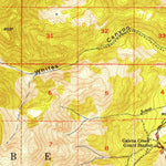 United States Geological Survey Mount Rose, NV (1952, 62500-Scale) digital map