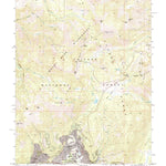 United States Geological Survey Mount Rose, NV (1992, 24000-Scale) digital map