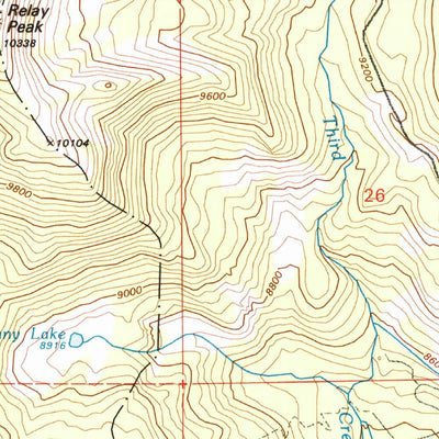 United States Geological Survey Mount Rose, NV (1992, 24000-Scale) digital map