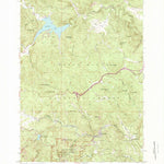 United States Geological Survey Mount Rushmore, SD (1954, 24000-Scale) digital map