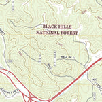 United States Geological Survey Mount Rushmore, SD (2021, 24000-Scale) digital map