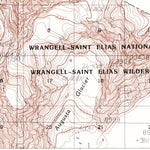 United States Geological Survey Mount Saint Elias B-7, AK (1985, 63360-Scale) digital map