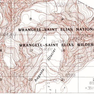 United States Geological Survey Mount Saint Elias B-7, AK (1985, 63360-Scale) digital map