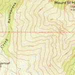 United States Geological Survey Mount Saint Helena, CA (1959, 24000-Scale) digital map