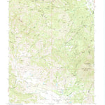 United States Geological Survey Mount Saint Helena, CA (1993, 24000-Scale) digital map