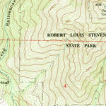 United States Geological Survey Mount Saint Helena, CA (1993, 24000-Scale) digital map