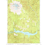 United States Geological Survey Mount Saint Helens, WA (1958, 62500-Scale) digital map