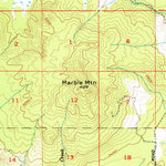 United States Geological Survey Mount Saint Helens, WA (1958, 62500-Scale) digital map