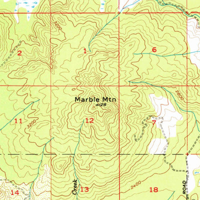 United States Geological Survey Mount Saint Helens, WA (1958, 62500-Scale) digital map