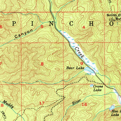 United States Geological Survey Mount Saint Helens, WA (1958, 62500-Scale) digital map