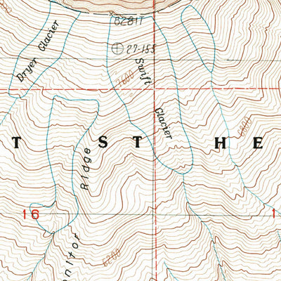 United States Geological Survey Mount Saint Helens, WA (1983, 24000-Scale) digital map