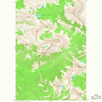 United States Geological Survey Mount Saint Nicholas, MT (1964, 24000-Scale) digital map