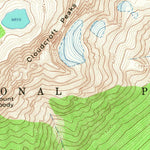 United States Geological Survey Mount Saint Nicholas, MT (1964, 24000-Scale) digital map