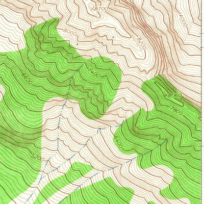 United States Geological Survey Mount Saint Nicholas, MT (1964, 24000-Scale) digital map