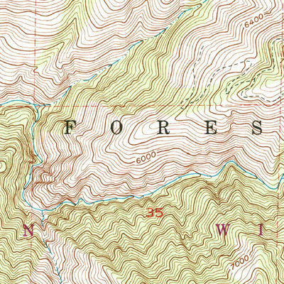 United States Geological Survey Mount San Antonio, CA (1955, 24000-Scale) digital map