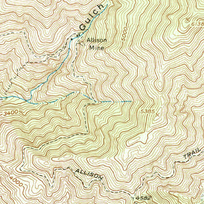 United States Geological Survey Mount San Antonio, CA (1955, 24000-Scale) digital map