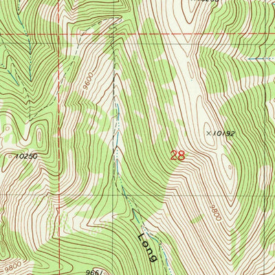 United States Geological Survey Mount Schidler, WY (1980, 24000-Scale) digital map