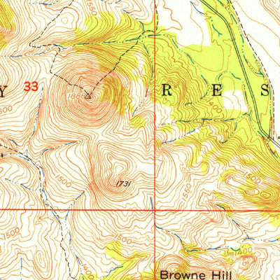 United States Geological Survey Mount Scott, OK (1949, 24000-Scale) digital map
