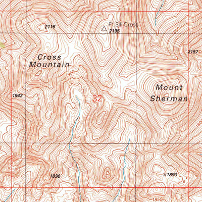 United States Geological Survey Mount Scott, OK (1997, 24000-Scale) digital map