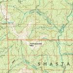 United States Geological Survey Mount Shasta, CA (1979, 100000-Scale) digital map