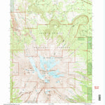 United States Geological Survey Mount Shasta, CA (1998, 24000-Scale) digital map