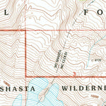 United States Geological Survey Mount Shasta, CA (1998, 24000-Scale) digital map