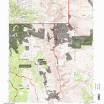 United States Geological Survey Mount Sherman, CO (1994, 24000-Scale) digital map