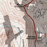 United States Geological Survey Mount Sherman, CO (1994, 24000-Scale) digital map