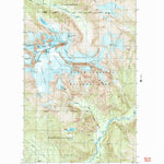 United States Geological Survey Mount Shuksan, WA (1989, 24000-Scale) digital map