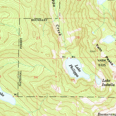 United States Geological Survey Mount SI, WA (1960, 62500-Scale) digital map