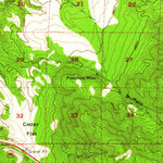 United States Geological Survey Mount Siegel, NV-CA (1957, 62500-Scale) digital map