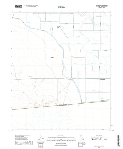 United States Geological Survey Mount Signal, CA (2021, 24000-Scale) digital map