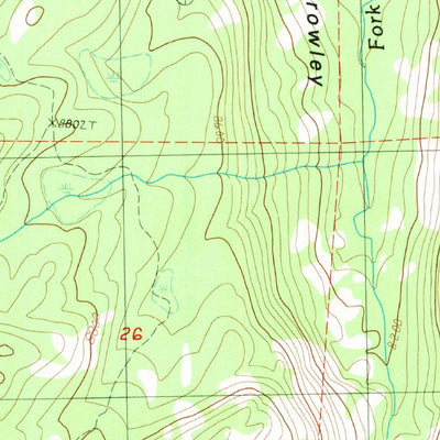 United States Geological Survey Mount Silliman, CA (1988, 24000-Scale) digital map