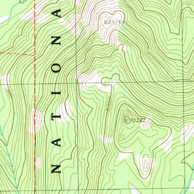 United States Geological Survey Mount Silliman, CA (1988, 24000-Scale) digital map