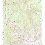 United States Geological Survey Mount Silliman, CA (1993, 24000-Scale) digital map