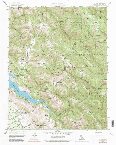 United States Geological Survey Mount Sizer, CA (1955, 24000-Scale) digital map