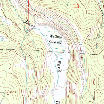 United States Geological Survey Mount Sneffels, CO (1967, 24000-Scale) digital map