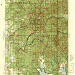 United States Geological Survey Mount Spokane, WA-ID (1943, 62500-Scale) digital map