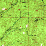 United States Geological Survey Mount Spokane, WA-ID (1950, 62500-Scale) digital map
