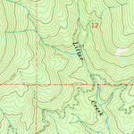 United States Geological Survey Mount Spokane, WA-ID (1973, 24000-Scale) digital map