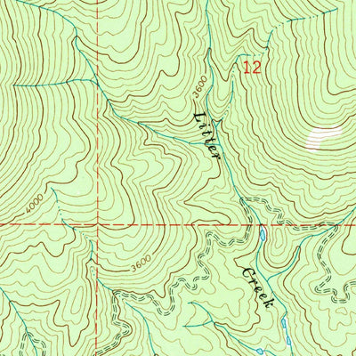 United States Geological Survey Mount Spokane, WA-ID (1973, 24000-Scale) digital map