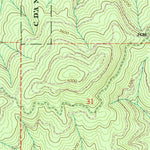 United States Geological Survey Mount Spokane, WA-ID (1973, 24000-Scale) digital map