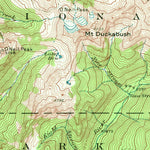 United States Geological Survey Mount Steel, WA (1947, 62500-Scale) digital map