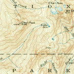 United States Geological Survey Mount Steel, WA (1950, 62500-Scale) digital map