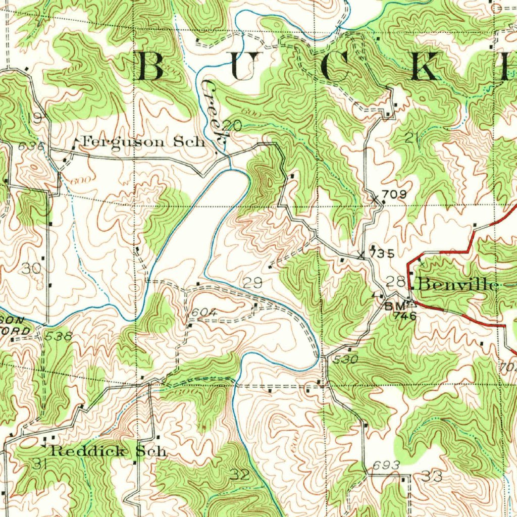 Mount Sterling, IL (1926, 62500-Scale) Map by United States Geological ...